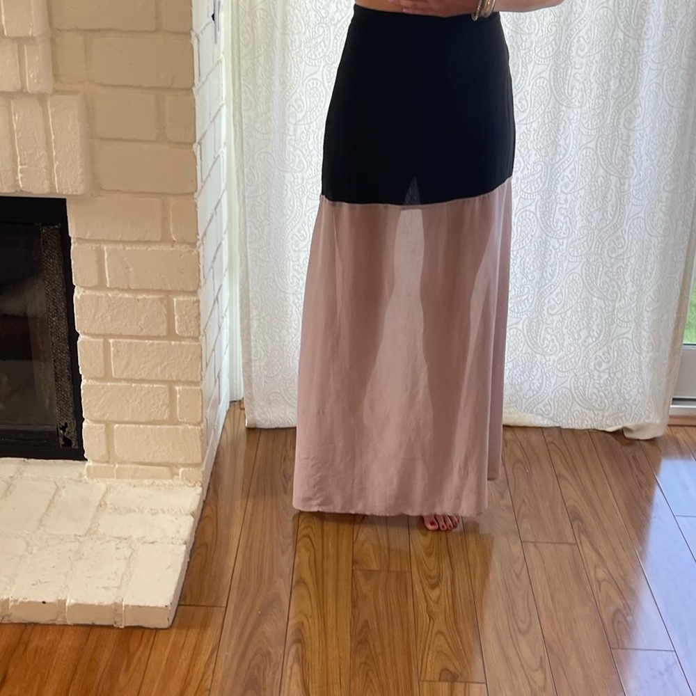 Show Me Your Mumu Two Toned Skirt